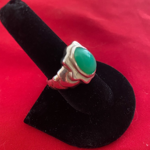 Larimar Sterling Silver Ring - Picture 6 of 8